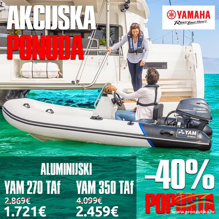 O nama 25 yam 270 taf yam 350 taf hrvatska 720 Pronautika - prodaja novih i rabljenih plovila
